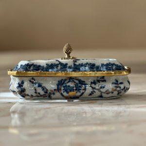 Luxury Ceramic with Copper Organizer/Home Decor